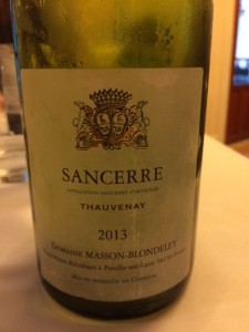Masson-Blondelet Sancerre Thauveney 2013 - Loire - Frankreich