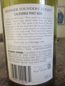 Beringer Pinot N