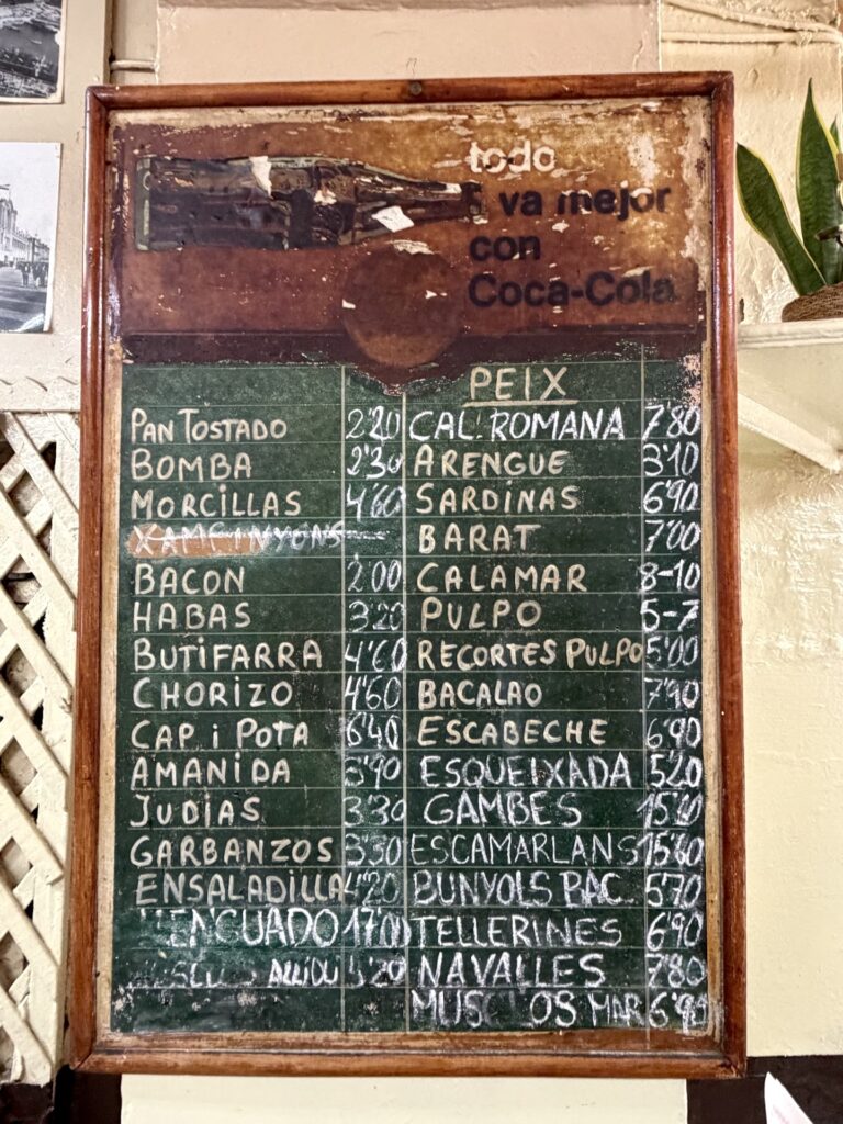 La Cova Fumada in der Barceloneta in Barcelona